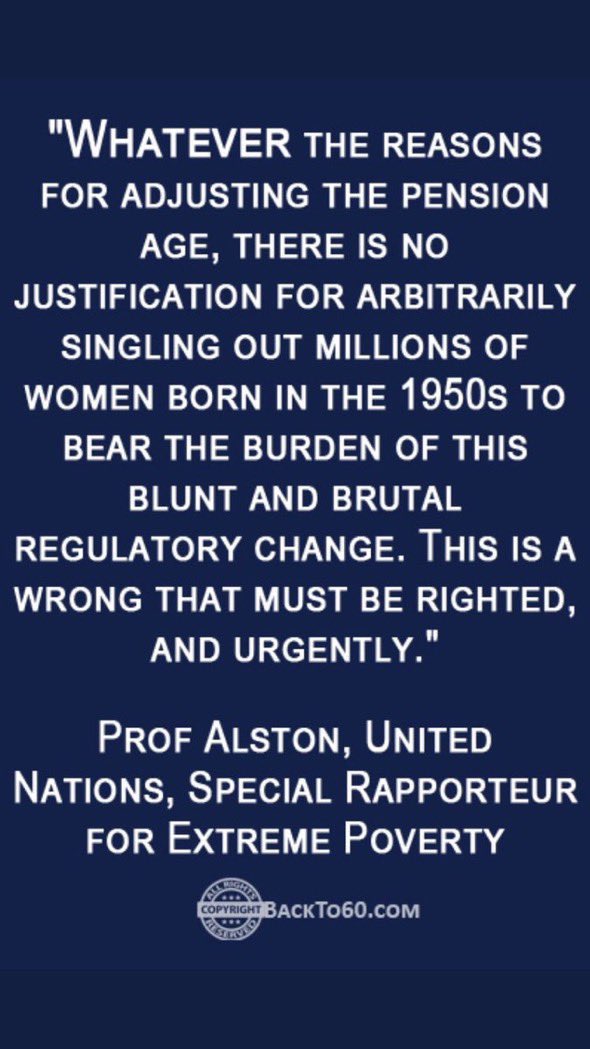 jj2210's tweet image. @Commonswomequ #50sWomen StatePensionInjustice are cruelly impacted by the 6yr hike to SPA - NO NOTICE #GenderPayGap #GenderPensionsGap Proven #Indirect &amp;amp; #DirectDiscrimination #Poverty 300k DEAD We’ll be adding to your call for evidence but NEED Mediation-Talks NOW! #CEDAWinLAW