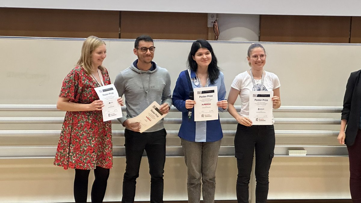 3 days of cool science, great interactions and fun at the EuropeanRosettaCon23 in Leipzig. Congrats to Anastasia Ivshina for receiving the poster prize!!! A big kudos to the organizers for making the event a success. @clara schoeder @MeilerLab