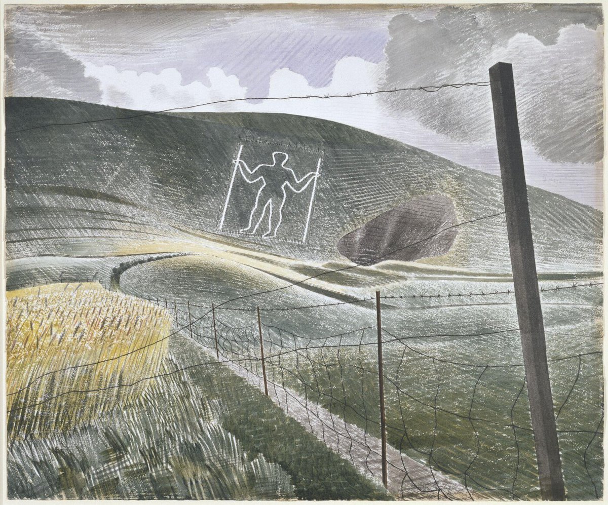 It's publication day! My book on Eric Ravilious is now available to buy here uk.bookshop.org/p/books/eric-r… and hard copies should be in the <a href="/V_and_A/">V&A</a> bookshop very soon... and there might still be some signed copies at <a href="/Hatchards/">Hatchards</a> too! <a href="/thamesandhudson/">Thames & Hudson</a>