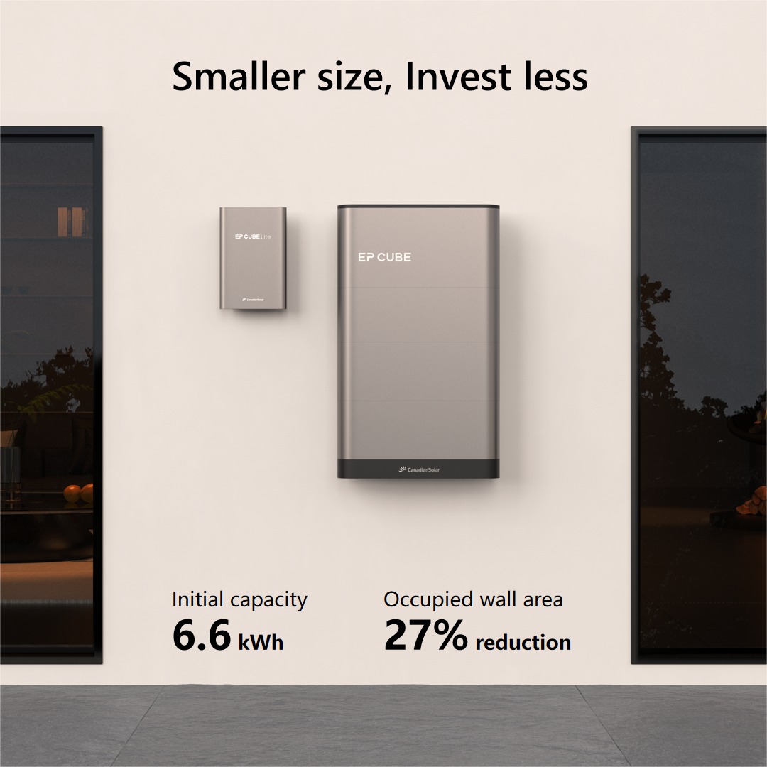 Unlock Affordable Energy Storage with EP Cube Lite! Canadian Solar's latest innovation！It is designed to make residential energy storage systems more affordable. epcube.com 

#EPCubeLite #EPCube #Solarpower #Homebattery #Energystorage #CleanEnergy