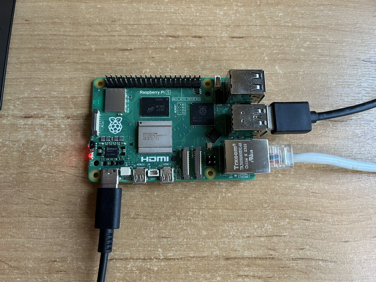 alexellisuk's tweet photo. The Raspberry Pi 5 has been announced so I can finally talk about how much faster it is!

That, coupled with native NVMe support makes it the best version yet for servers, clusters and homelabs 

@Raspberry_Pi https://t.co/xeAjDljY81