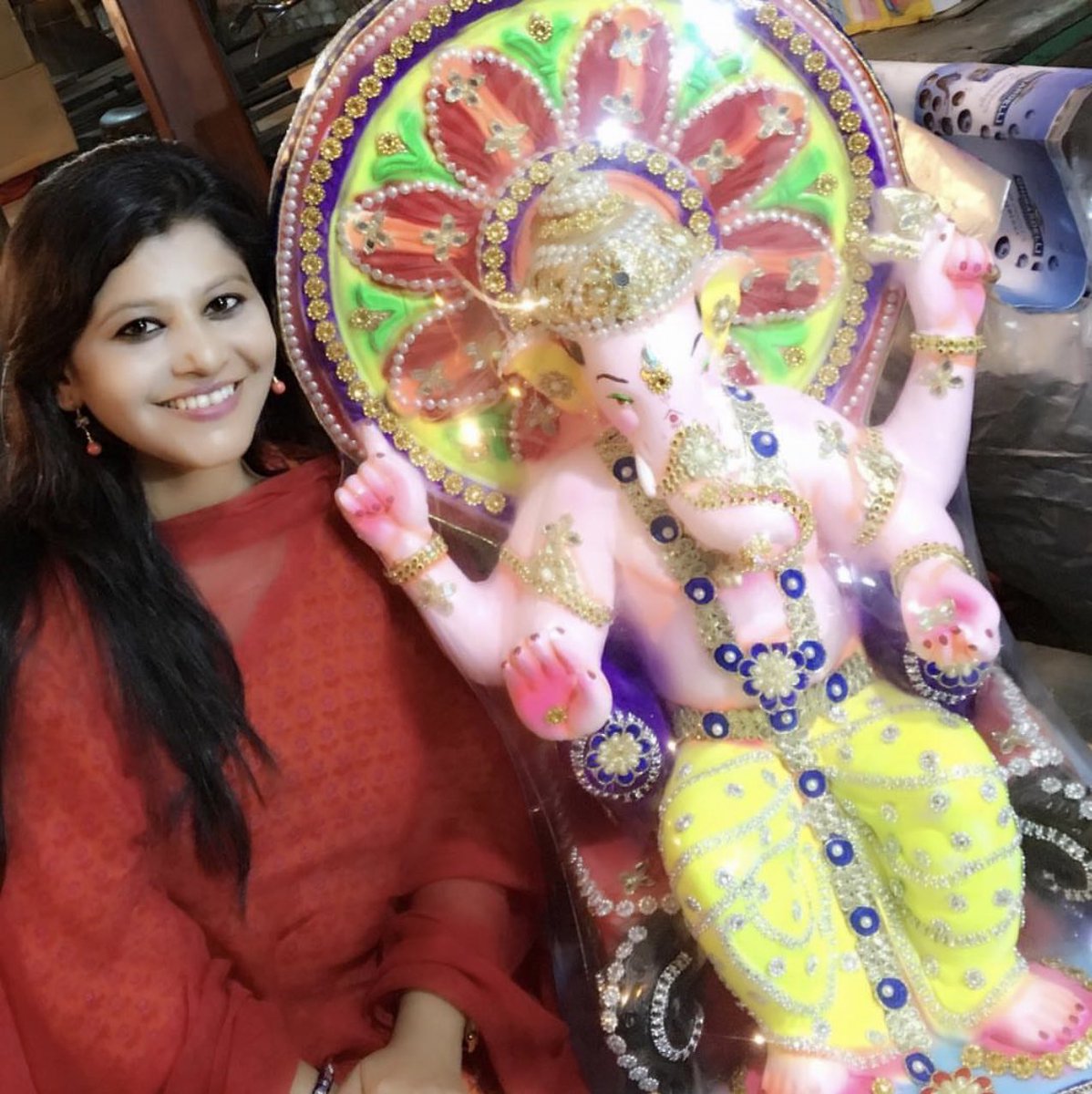 तुम रहना साथ हमेशा ❤️🌸🌼🙏
#GanpatiBappaMorya 
#anantchaturdashi2023