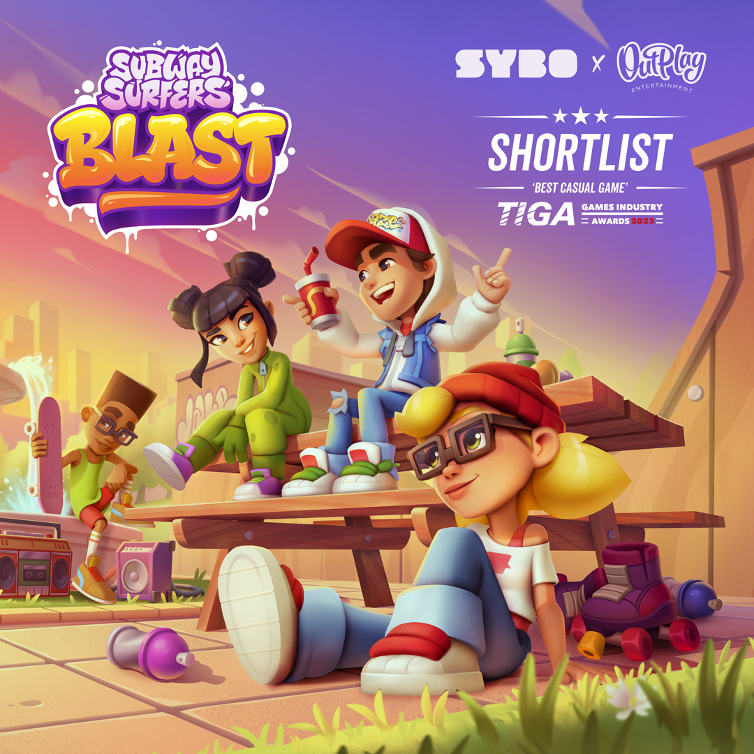 Subway Surfers Blast launches in first partnership between Sybo and Outplay  Ente, Pocket Gamer.biz