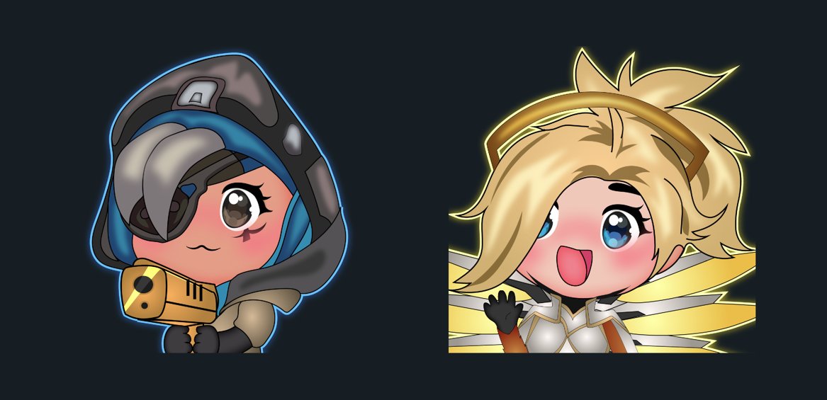 Acquire a set of uniquely tailored, adorable chibi emotes to infuse your chat with heightened expressiveness! 🥰❤ Reach out to me without delay, before the opportunity slips away. #twitchstreamer#kickstreamers 
#twitchaffiliate #KickAffiliate #xbox #Twitch #KickStreamers #artist