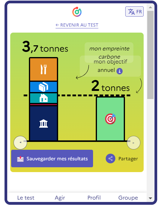 BonPote's tweet photo. Voici en toute transparence mon empreinte carbone : 3,7t CO2eq/an.
Ce qui serait super, c'est que toutes les personnes qui voient ce message prennent 5 min et fassent le calcul eux même, c'est fait en quelques clics ! ⤵️ https://t.co/WPUmh5QzDP