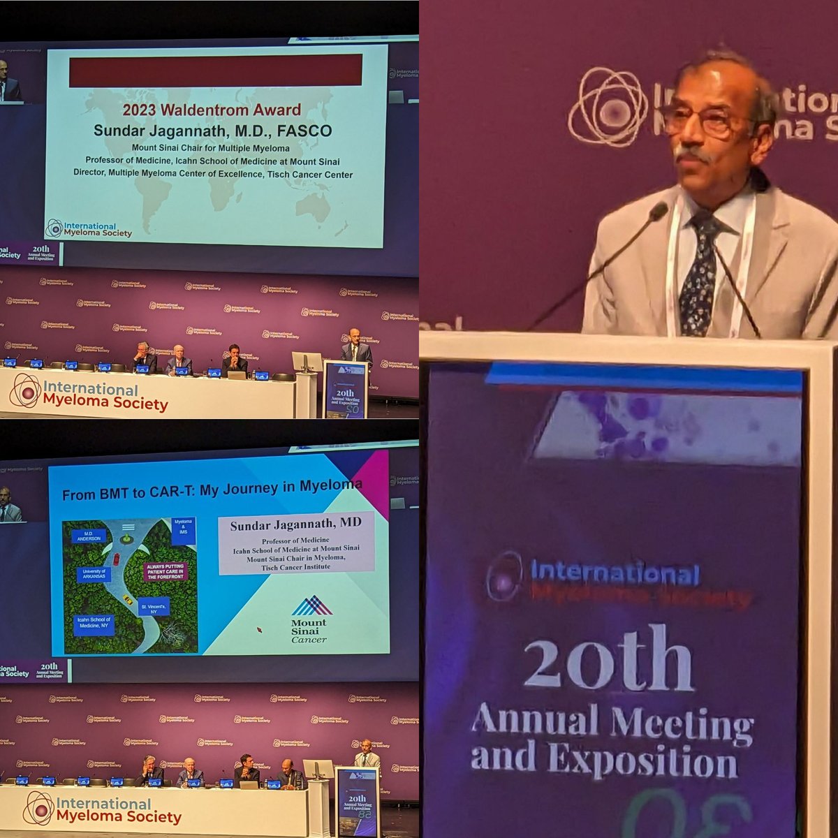 Joshua Richter, MD, FACP (@joshuarichtermd) on Twitter photo Beaming with pride and both humbled and honored to work with a true leader in every sense of the word. Always putting the patients first !!!! Congratulations to Dr Jagannath on winning the #IMS23 Waldenstroms award. #mmsm <a href="/Myeloma_Society/">Myeloma Society</a> <a href="/TischCancer/">The Tisch Cancer Institute</a> Beaming with pride and both humbled and honored to work with a true leader in every sense of the word. Always putting the patients first !!!! Congratulations to Dr Jagannath on winning the #IMS23 Waldenstroms award. #mmsm <a href="/Myeloma_Society/">Myeloma Society</a> <a href="/TischCancer/">The Tisch Cancer Institute</a> 