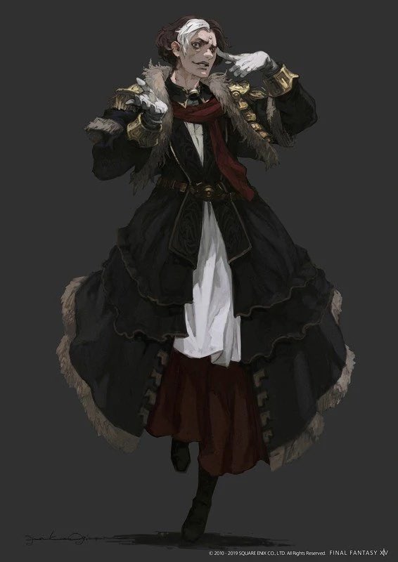 also i really enjoy this concept art because they look like old man magical girls