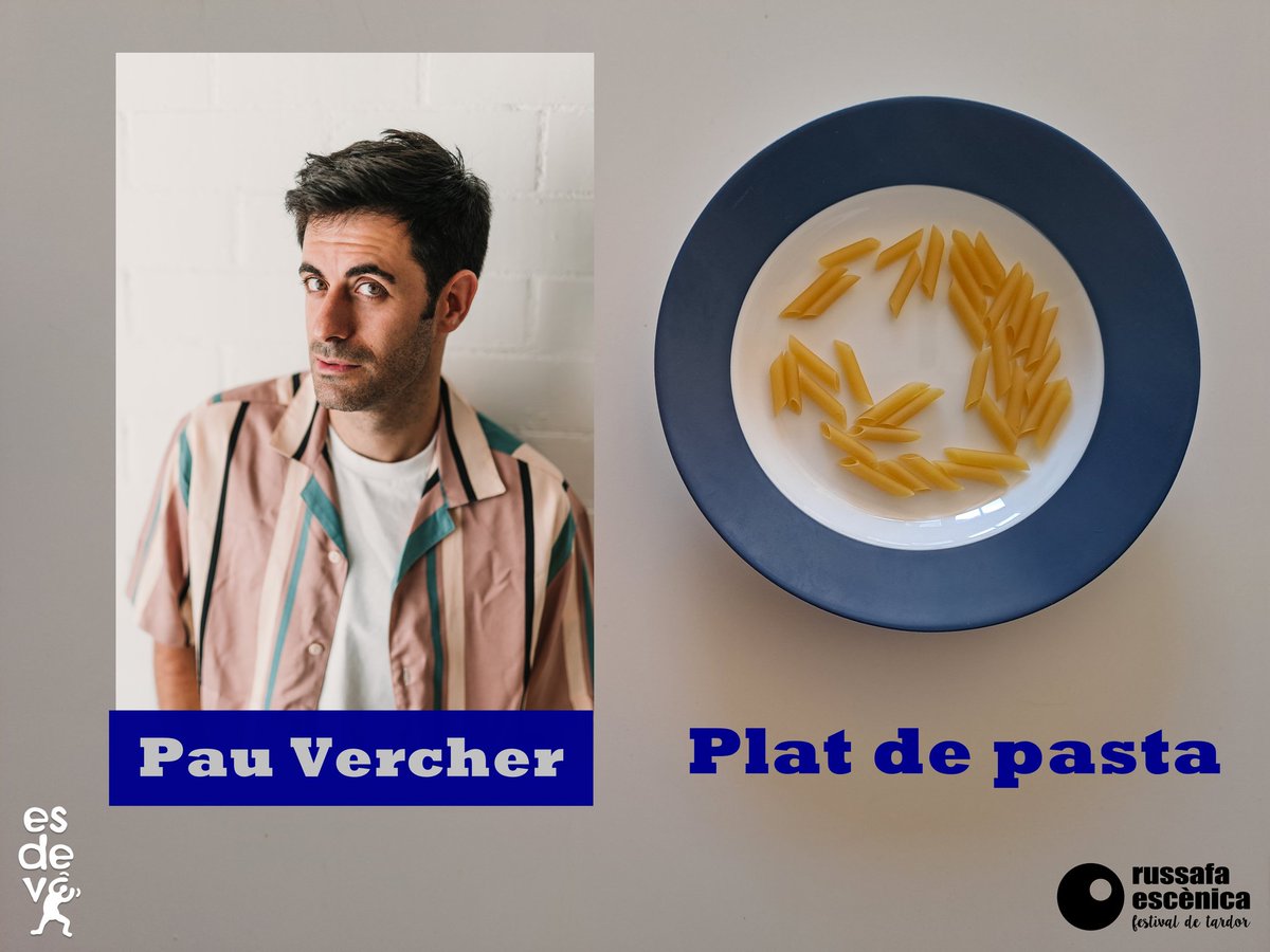 Ha escrit #Platdepasta i fa de Lluís. <a href="/Pauverpuc/">Pau Vercher</a> ha estat a Frederica Montseny, la dona que parla, El cau de les feretes, els musicals Es una lata el trabajar, La llave mágica o obres textuals com Júlia.
És actor revelació dels premis AAPV 2022.

#russafaescènica #teatre #actor