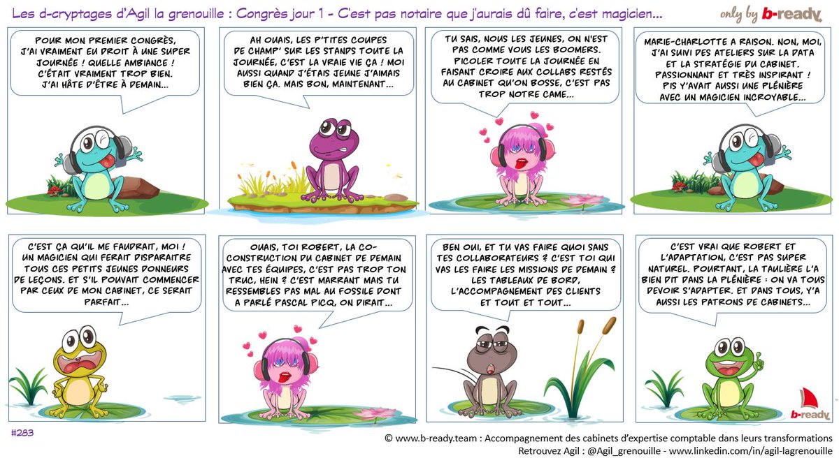 En direct du #CongresOEC de <a href="/CSOEC/">CNOEC 🚀</a>, le résumé de la première journée de cette superbe manifestation... <a href="/Bready_officiel/">b-ready</a>