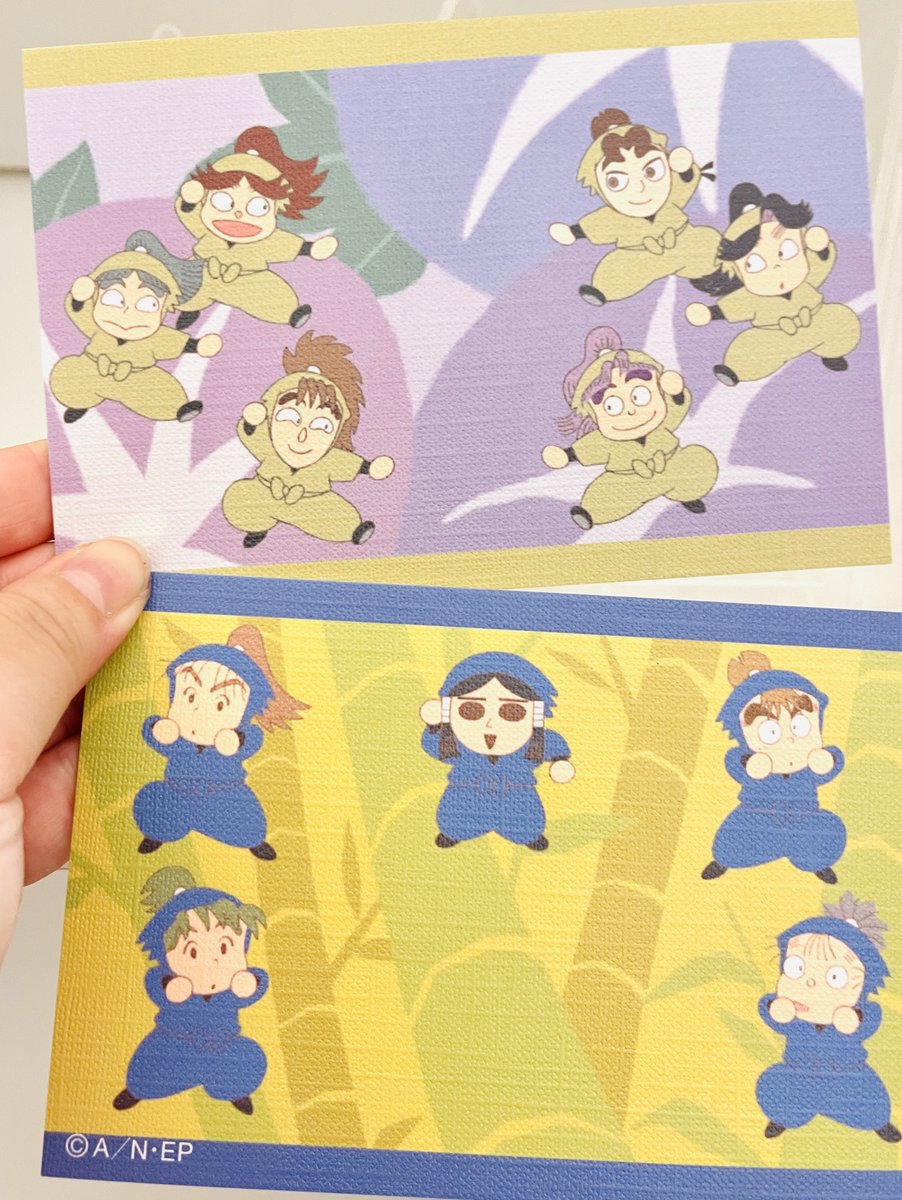 忍たま乱太郎 五年生 ポストカード 特典 NHKキャラクターショップ 忍たま乱太郎 五年生 ポストカード 特典 NHKキャラクター