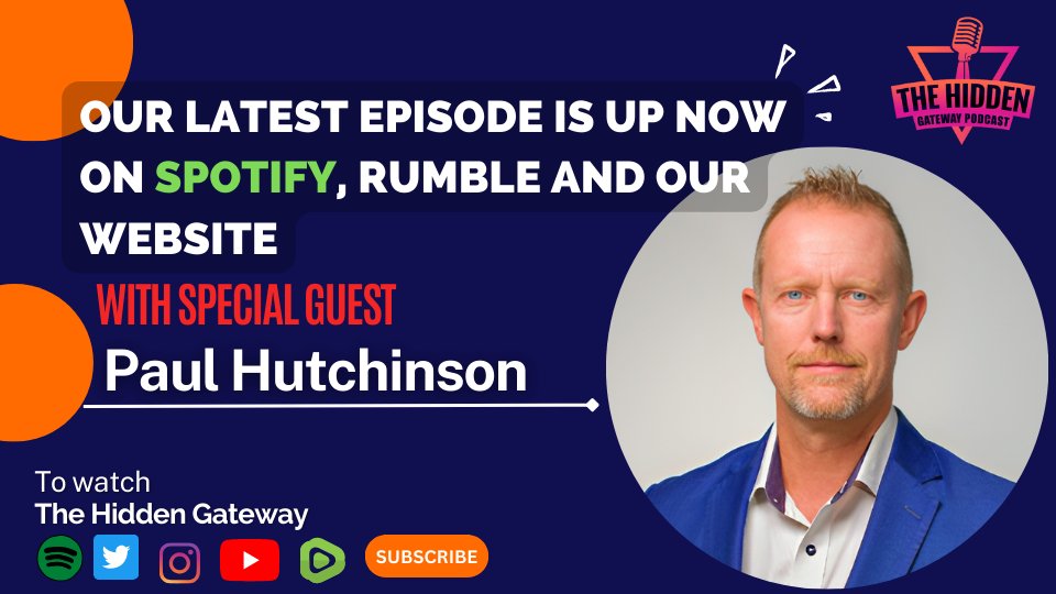 THG Episode 140 | The Sound of Freedom: An Exclusive Interview with Paul Hutchinson

On this episode of the Hidden Gateway podcast, where we have the honor of hosting none other than the inspiring Paul Hutchinson. 

Don’t miss the BANGER!!!