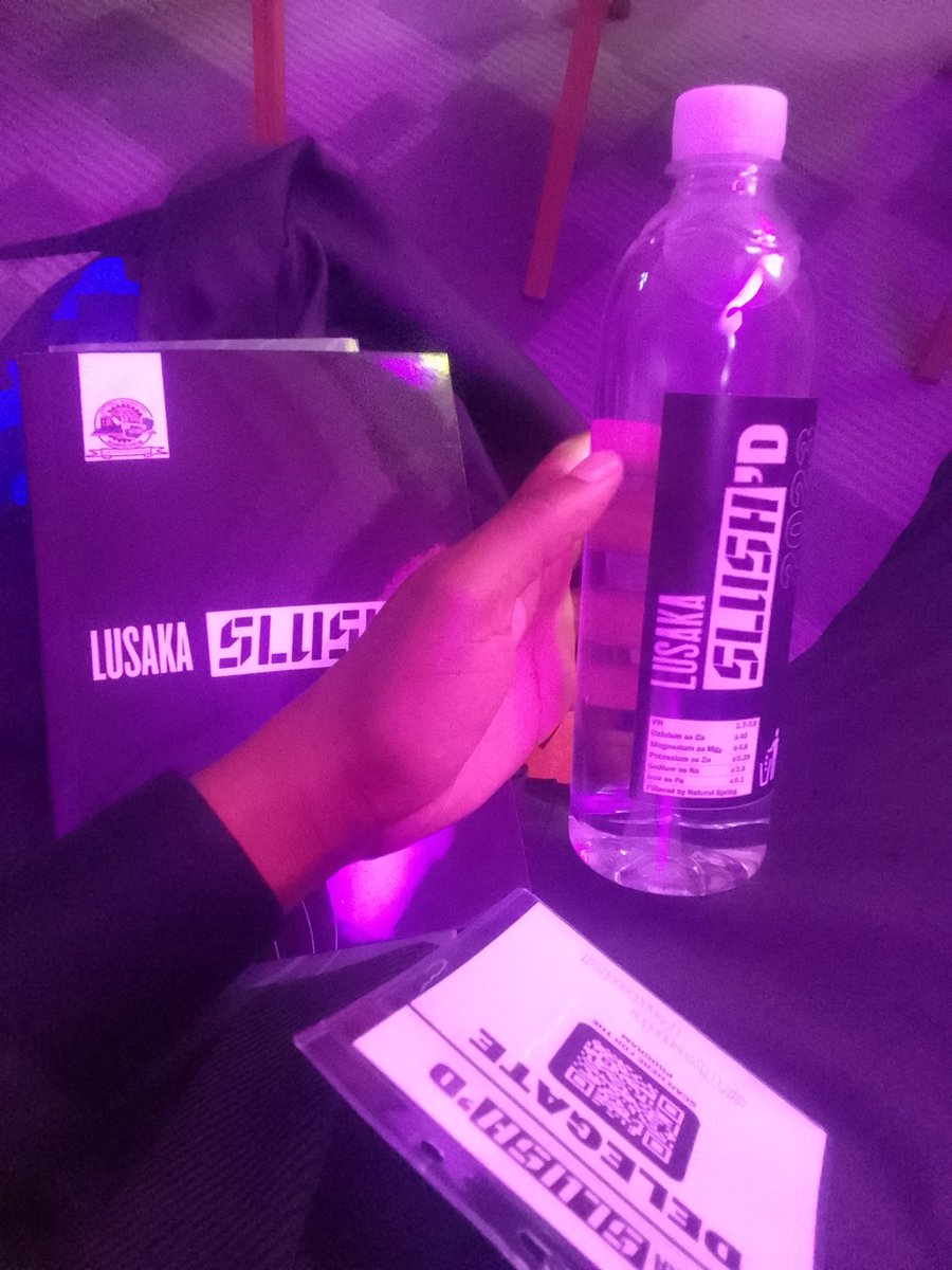 <a href="/lusakaslushd/">Lusaka Slush’D</a> Just checked in this looks awesome.

Excited