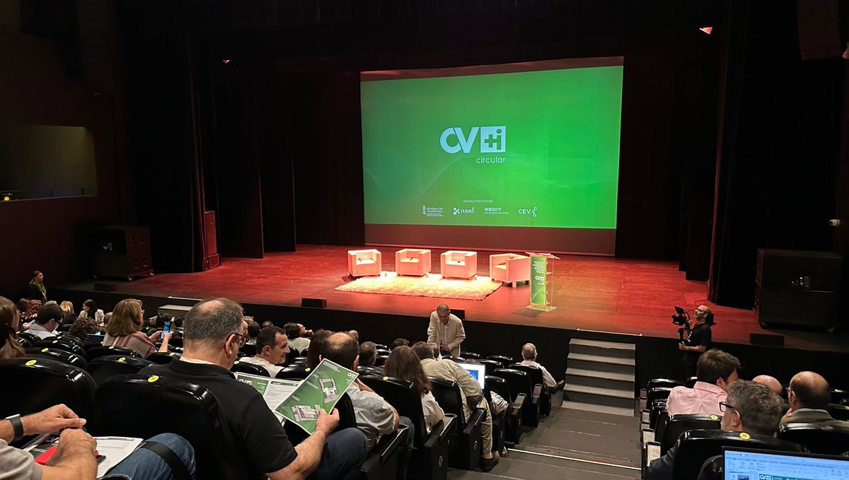 innotransfer's tweet photo. Todo listo para arrancar la jornada #Innotransfer impulsada por @CPInnovacion en el ‘CV+I Economía Circular’ @CViComunitatVal en @La_Rambleta.

#InnotransferCViCircular #CViCircular #CViComunitatValenciana https://t.co/mQQcoJ2ZfL