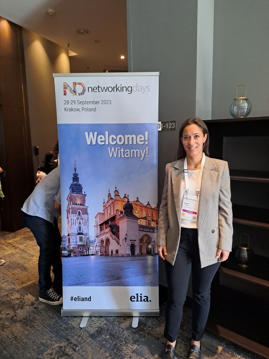 Our Production Manager Carmen is attending #ELIAND in beautiful Krakow. Say Hola to her!
#learning #sharing #translation <a href="/EliaOrg/">ELIA - European Language Industry Association</a>