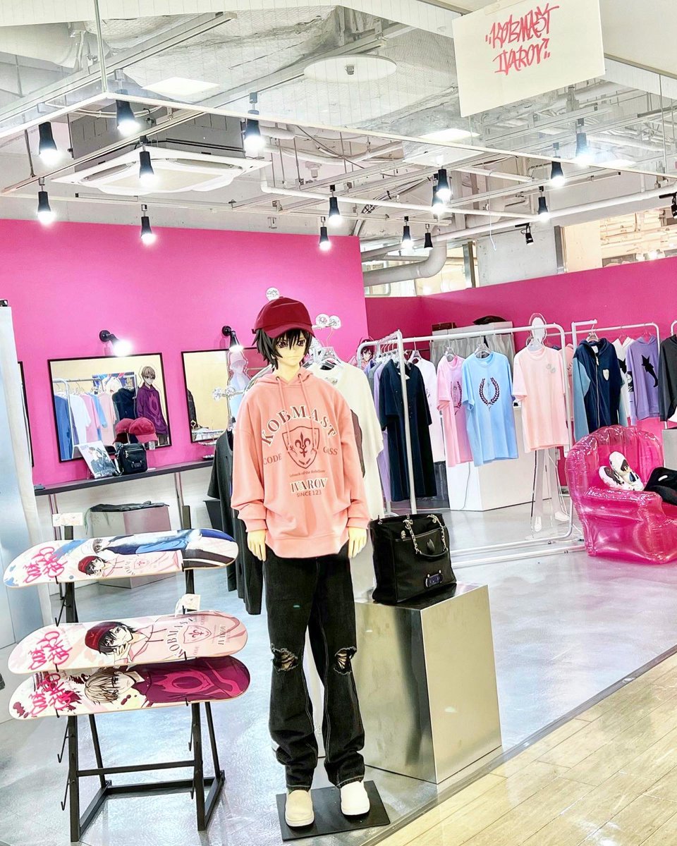 コードギアス反逆のルルーシュR2 最終話放送15周年セール✨🎁❤️ オンラインショップとラフォーレ原宿のポップアップに同時開催！ 

期間:9/28 (木曜日)- 10/1(日曜日)まで

✨アパレル20%オフ✨
✨バッグ30%オフ✨