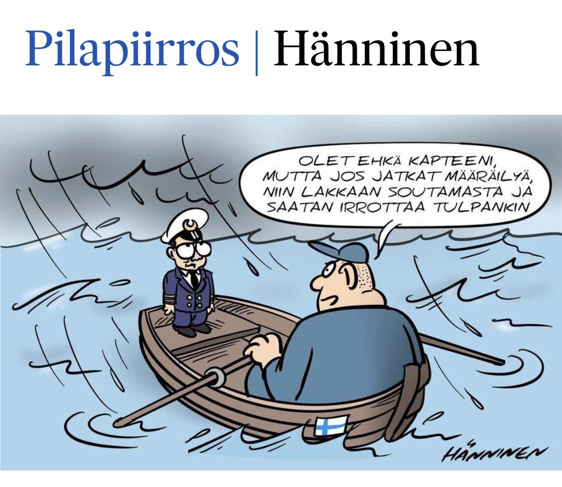 #orponhallitus #sinimustahallitus #vantaansanomat #pilapiirros