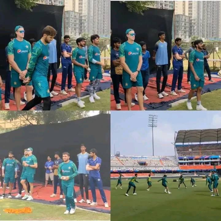 Muhammadaly920's tweet photo. Rate this new training Kit of Pakistan on a Scale of 10?

#BabarAzam𓃵 | #PakistanCricketTeam | #WorldCup2023 | #Hyderabad #الضمان_الاجتماعي_المطور #verydarkman #قرعة_كاس_الملك #BabarAzam https://t.co/UktgErZIRK