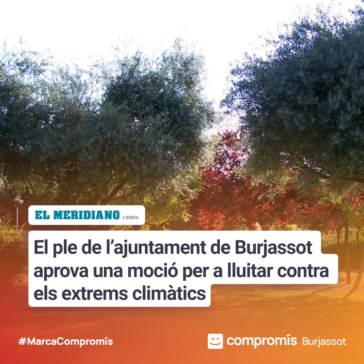 El ple aprova la moció presentada pel nostre grup municipal per a lluitar contra els extrems climàtics🌳:

➡️Pla de reforestació urbana
➡️Xarxa de refugis climàtics
➡️Pla de climatització de les escoles
➡️Zones lúdiques d’aigua

Avancem en la lluita contra el canvi climàtic 💪🏽