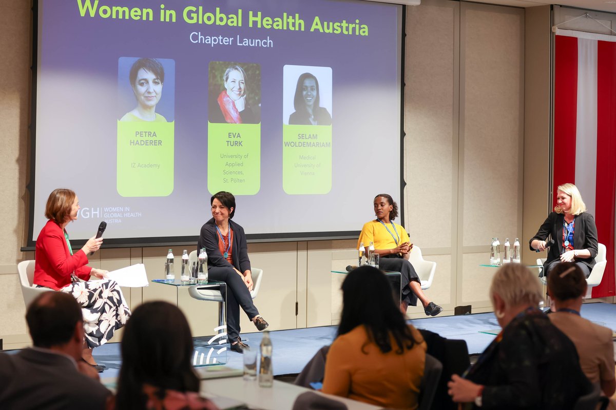 We were delighted to launch @WGHAustria in the framework of the @GasteinForum! The launch set the perfect tone for #EHFG2023, igniting a powerful drive to challenge power and privilege and promote gender equity in healthcare. Let's create change together! 💪