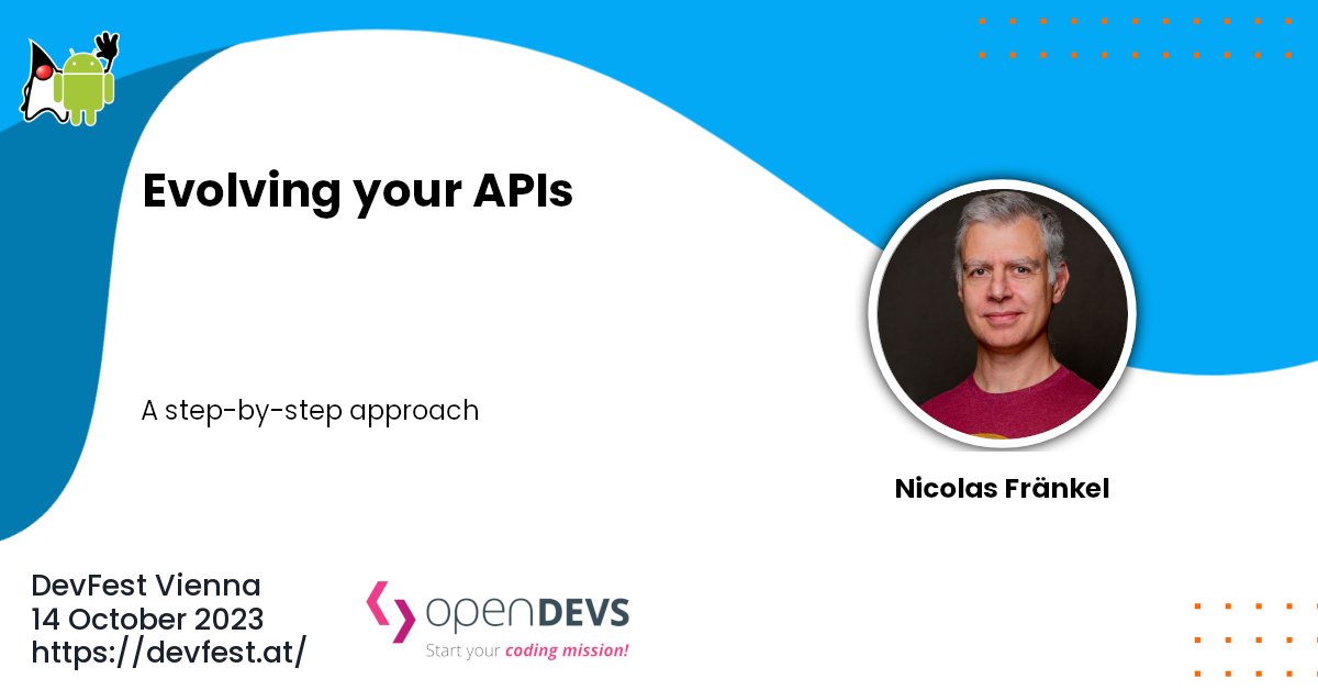 🚀 Excited about evolving APIs? Join @nicolas_frankel at #DevFest #Vienna on 14th October! 🛠️ Dive deep into tips, tricks, and demo-based learning with Apache APISIX. Don’t hit the API wall! 🌐 More details: devfest.at