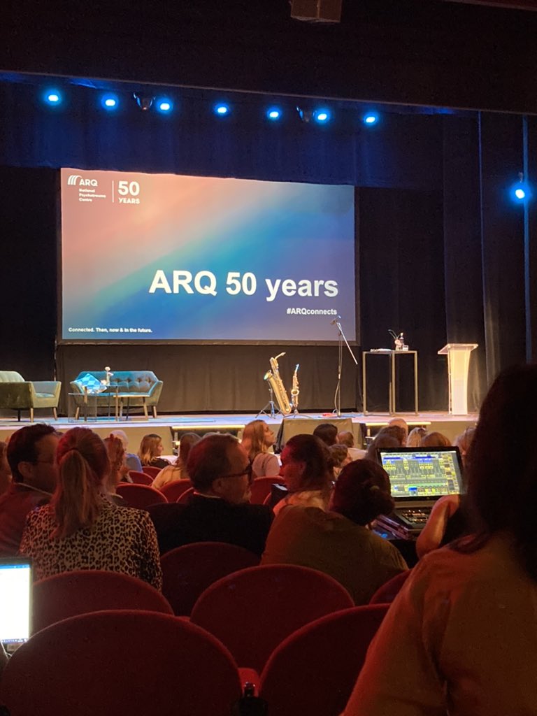 LHilberdink's tweet photo. Let’s go! #ARQconnects https://t.co/DhNDOCbXwd