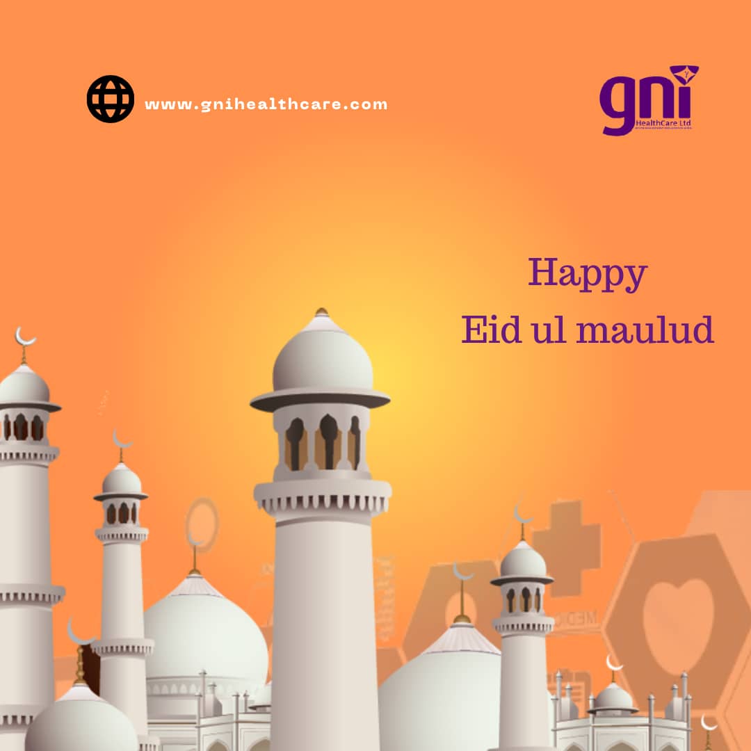 GNIHealthcare's tweet photo. May the spirit of this Eid-el-Maulud bring peace and joy to your heart, home and families. 
#eidulmaulud 
#healthcare
#hmo https://t.co/bnenMwhRLS