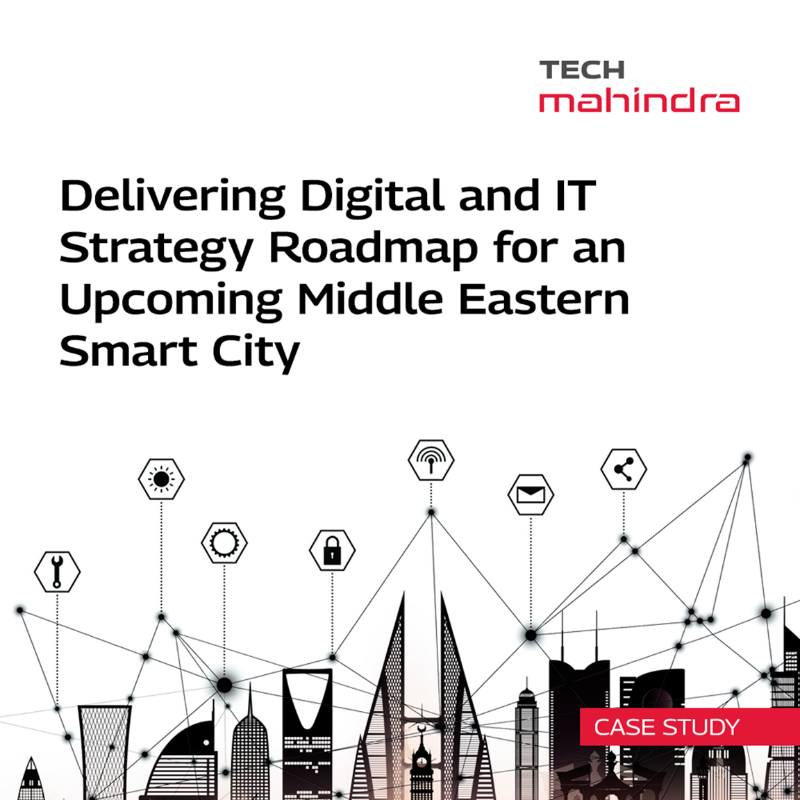 tech_mahindra's tweet photo. Smart cities are built on smart IT strategies
Here is how @Tech_Mahindra delivered digital IT strategy and roadmap for a #sustainable middle-eastern smart city for a frictionless, omnichannel experience.
Know more: https://t.co/aksNnIxNRK
#DigitALLScape #NxtNow #IT #SmartCity