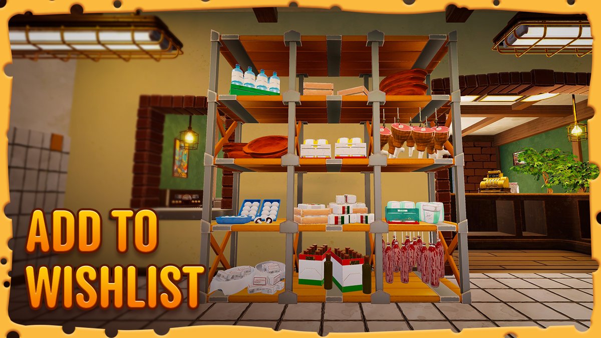 GamingFactorySA's tweet photo. 👉Add the game to your Wishlist: https://t.co/LiRWo5lkdT

Running a successful pizzeria means having a well-stocked inventory to ensure your customers get their orders on time. 🍕⏰

That's where your warehouse comes into play! 📦 #PizzaSimulator #gamedev #indiegame #Steam https://t.co/AmU6ggMU0Q