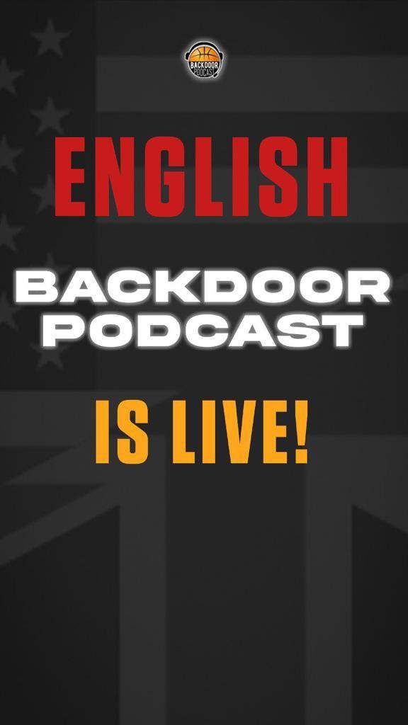 backdoor_pod's tweet photo. 🇬🇧 WE MOVE 🇬🇧

🏀Even if it's Small, even it's Power, WE MOVE FORWARD
We Speak, We Write, We Analyze, We Share, We Love what's Inside &amp; Beyond the Basketball MOVEment🏀

‼️The Backdoor Podcast MOVEs International‼️
🌐 CHECK OUR NEW ENGLISH WEBSITE🌐

https://t.co/m6QLfQPDMw https://t.co/D9iqr1S8X6