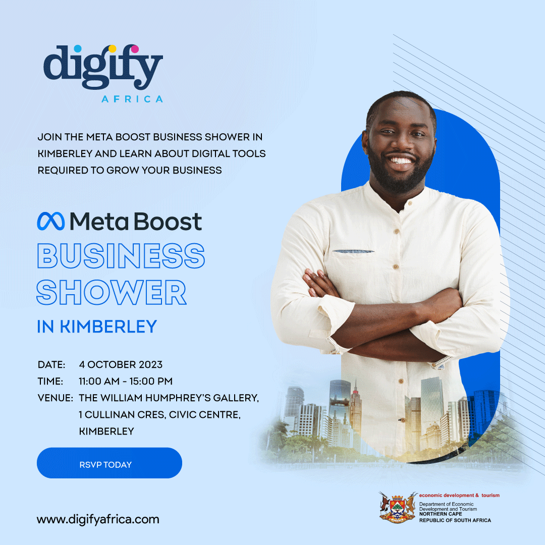 DigifyAfrica's tweet photo. 🎉 Get ready to be inspired and motivated and to unlock the secrets of taking your business to new heights with a powerful digital footprint!
RSVP and secure your spot today: https://t.co/Z9sJIf2hyr
🌐 #MetaBoost | #DigitalSkills | #BusinessGrowth | #EntrepreneurLife https://t.co/z1FrVmJ450