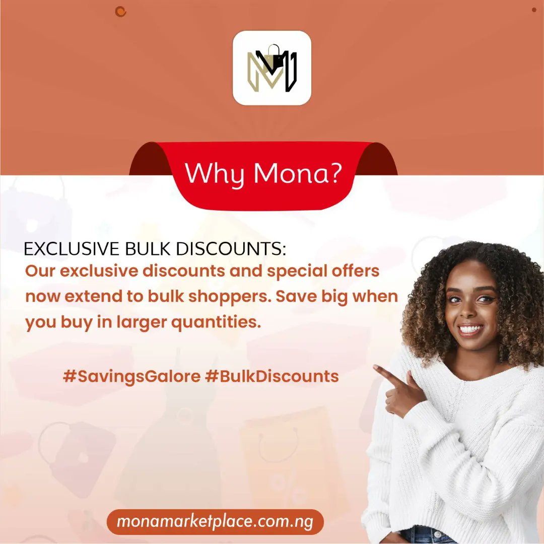 MonaMarketplace's tweet photo. Here's why Mona should be your most preferred online store.

#monamarketplace 
#onlinemarketplace 
#shopsmartshopmona https://t.co/LuSTyTw9mT