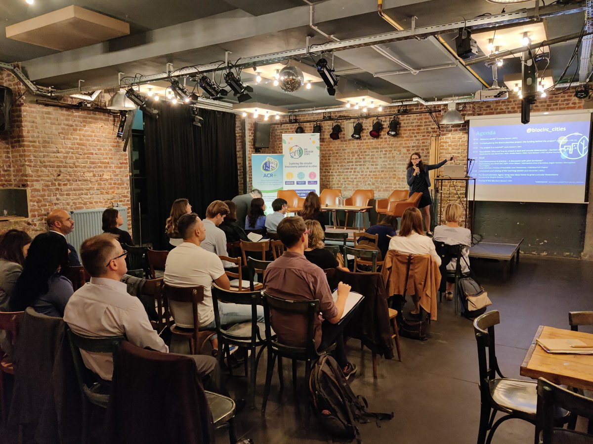 We start with the final conference of the <a href="/Biocirc_cities/">Biocircularcities</a> project. Well done!