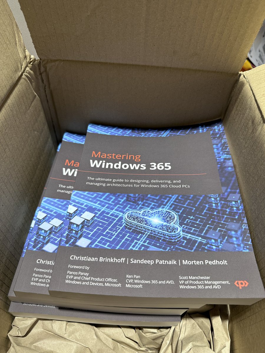 NOW AVAILABLE! 💥 We’re extremely happy to share that our book: #Mastering #Windows365! Learn everything about Windows #CloudPCs - your chance to go from zero to hero and learn about Boot, Switch, Frontline, deep-dive on deployments and other tips and tricks. Order now via ⬇️