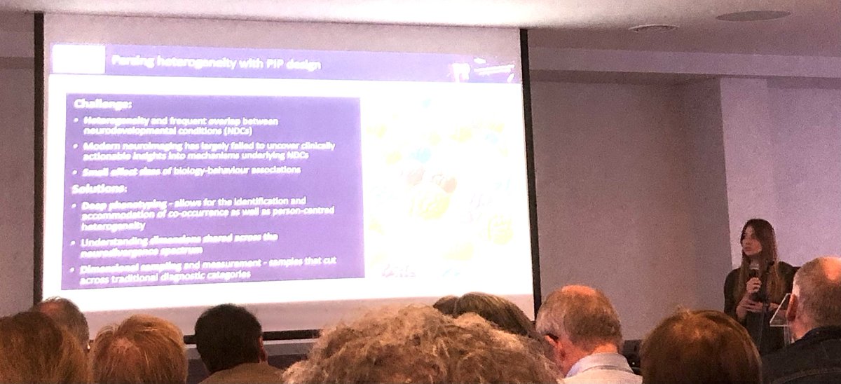 pip_project_KCL's tweet photo. We are at the annual @Aims2Trials meeting, and @Julka_Koziel is updating attendees on PIP's progress over the last year. A HUGE thank you to all families who kindly give their time to help with our research to better understand the development of neurodivergent preschoolers! 1/2 https://t.co/CKnHLTmMc1