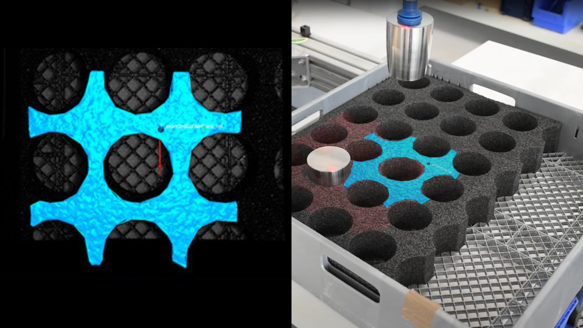 BinPicking's tweet photo. 🚀 Introducing SCAPE 3D Object Recognition.
Explore the benefits of real-time object or fixture recognition with our new software. It is perfect for both robot-mounted and stationary scanners.

👉 𝐋𝐞𝐚𝐫𝐧 𝐌𝐨𝐫𝐞: https://t.co/u2Ei9vs8zy https://t.co/q2zQ8ZnLKQ