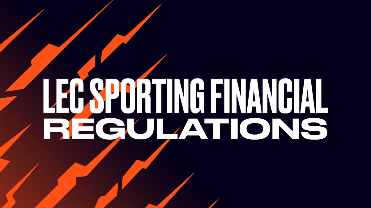 LEC's tweet photo. #LEC introduces Sporting Financial Regulations (SFR)

Read: https://t.co/tYS7efoVv4 https://t.co/QHW86xpqn9