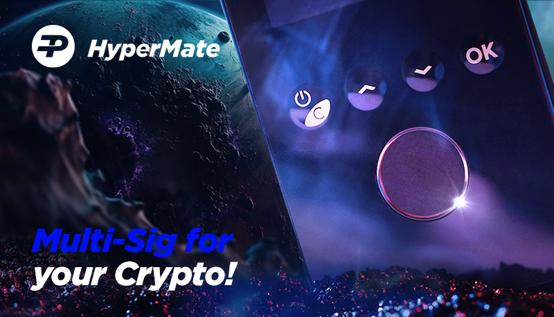 #HyperMate Pro adds an extra layer of protection to your #crypto with the Multi-Sig feature! 🔥

You can set up to 7 signatures required for transactions, making your #BTC, #HC, #ETH, and #ERC20 assets safe. Keep your #HODLs secure with HyperMate Pro! 🔐👉 bit.ly/buyHyperMate