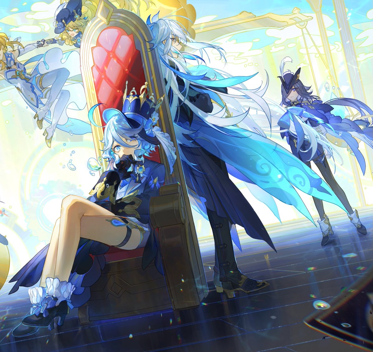 #GenshinImpact 
三周年快乐!