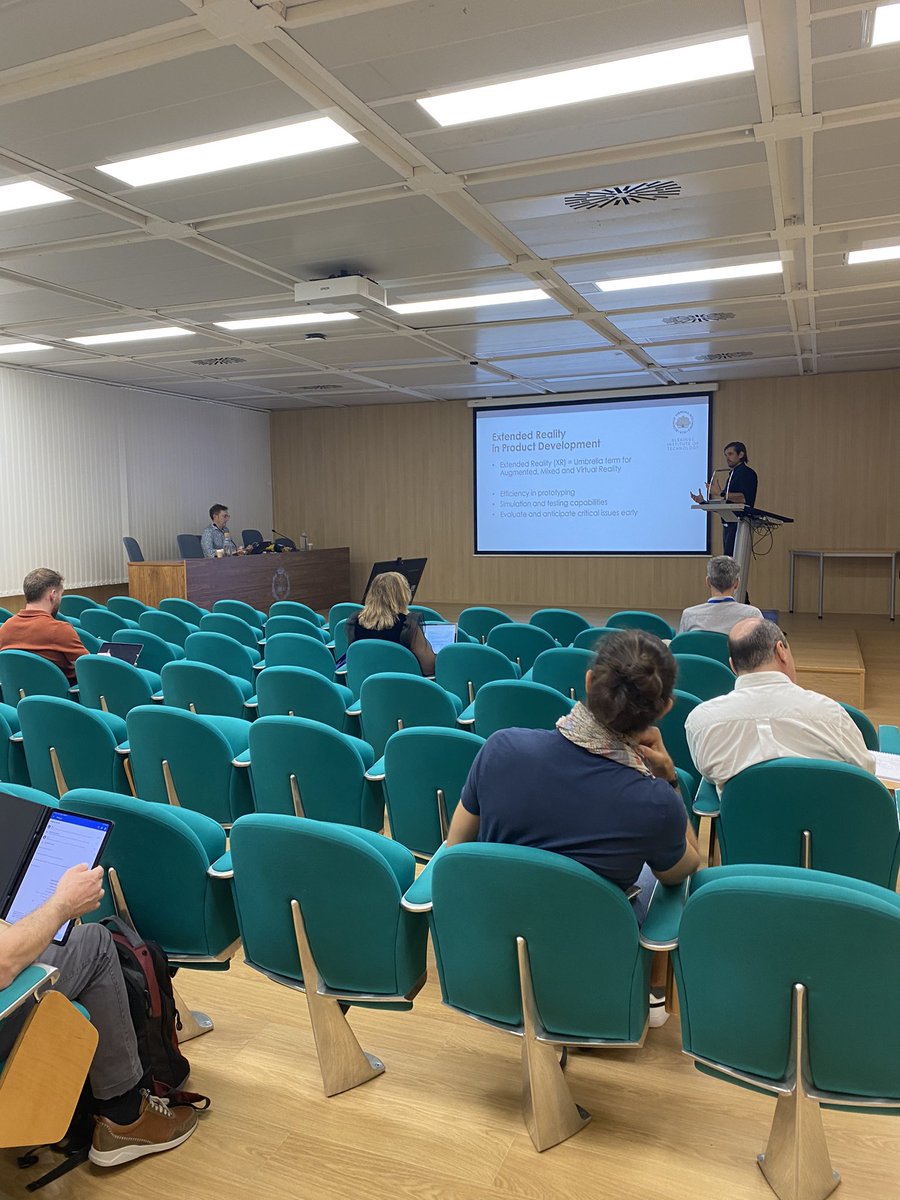 Day 2! 

Don’t miss any of the topics we have this morning including:

- Collaborative Value Creation

- Cyber-physical systems in field and customer services

- Collaboration in the AECO Sector Supported by Digital Twin

#PROVE23 #UPV #ETSII