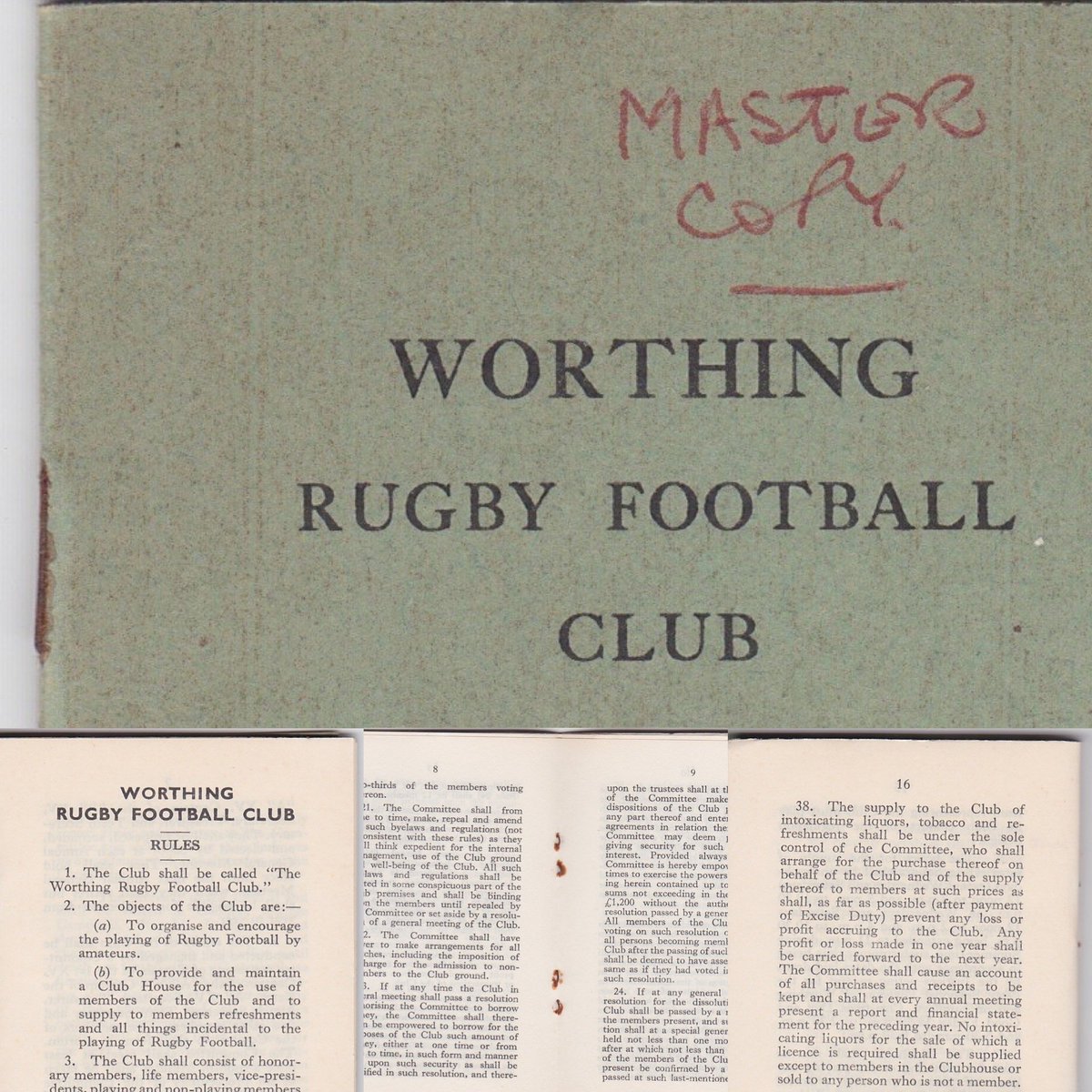 Today’s look back through the @worthingrfc archives takes us back to 1934

Full size copies and many more pages here - facebook.com/WorthingRFCcen…

#WRFC100 #centenaryyear #worthing #100years #oneclub #rugbyforall