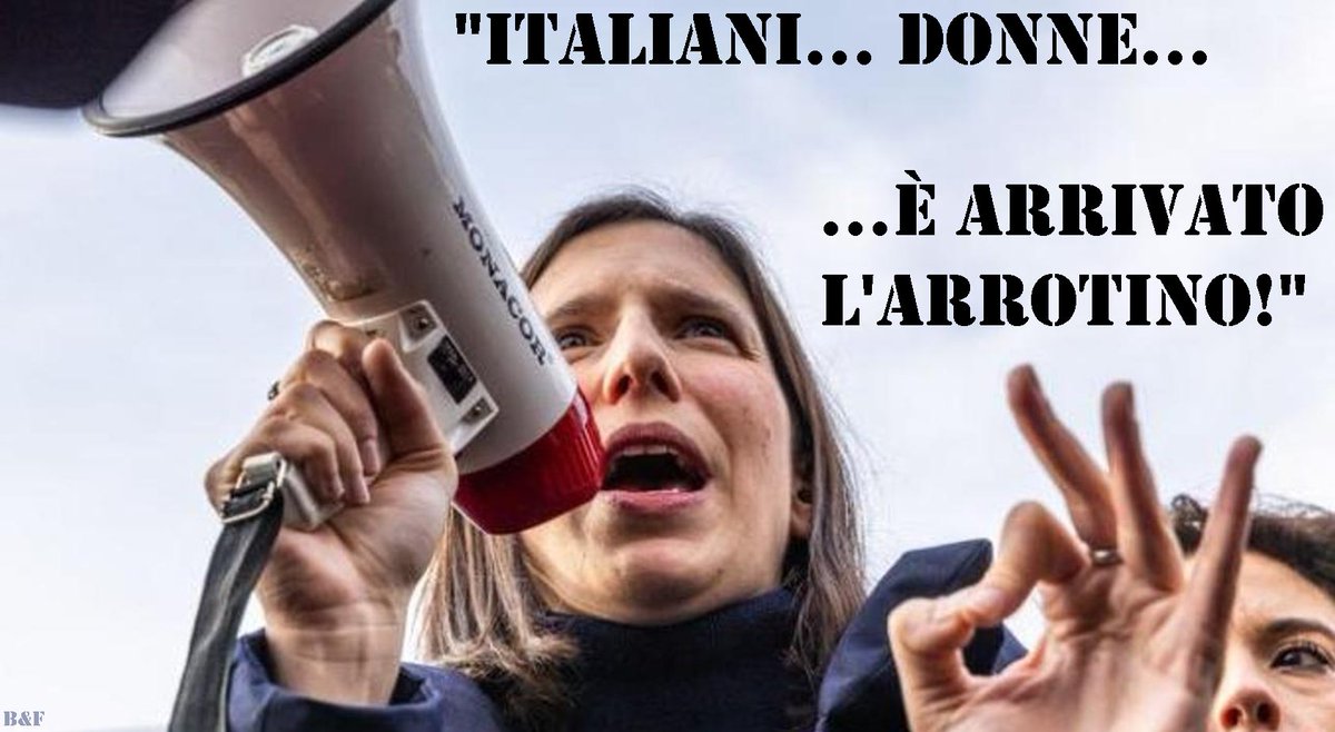 marcosi51306532's tweet photo. #Cronaca
Anche per la Schlein è ora di impugnare il megafono
In #Michigan #JoeBiden manifesta il proprio sostegno ai #lavoratori in #sciopero con il #megafono.
La #Schlein invitata a fare lo stesso dai #giornali italiani.
#notizie #pd #copioni #dem #arrotino #elezioni #satira https://t.co/CJP2xkkAV0