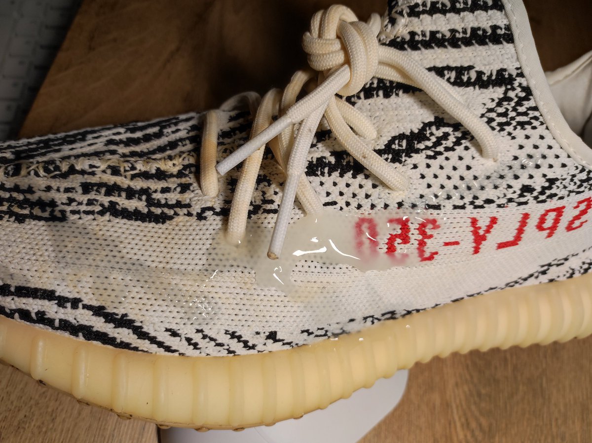 pellscyclist's tweet photo. Yeezy zebra got some love 😈💦💦 https://t.co/D7uPYohpJB