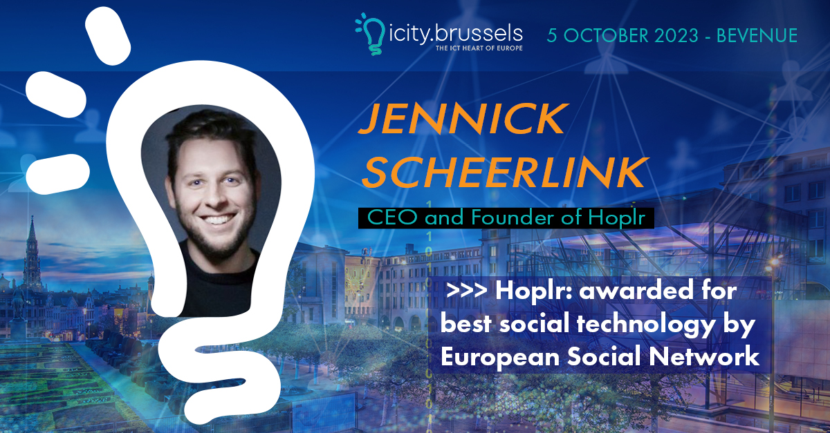 ⏰1 week before our finale "LEVEL-UP BRUSSELS"🎉
Come join us on 5 October, and meet Jennick Scheerlinck, CEO and Founder of Hoplr - Community engagement platform, our keynote speaker. 🗣👌
➡️ Register now at forms.office.com/pages/response…