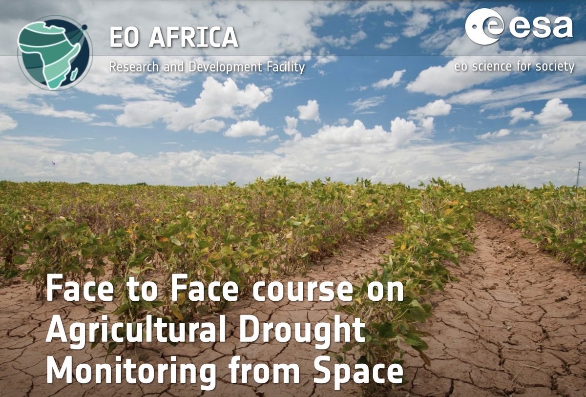 EOAfricaRD1's tweet photo. Do you want to learn how to monitor #droughts from #space? Join the next @EOAfricaRD1 #f2f course at the @UWConline #CapeTown in collaboration with @unescoROSA 
🗓️Nov 6-9
⚠️Applications until Oct 9
https://t.co/mbcnTVNhnR

@EO_OPEN_SCIENCE https://t.co/BXNCHIhLki
