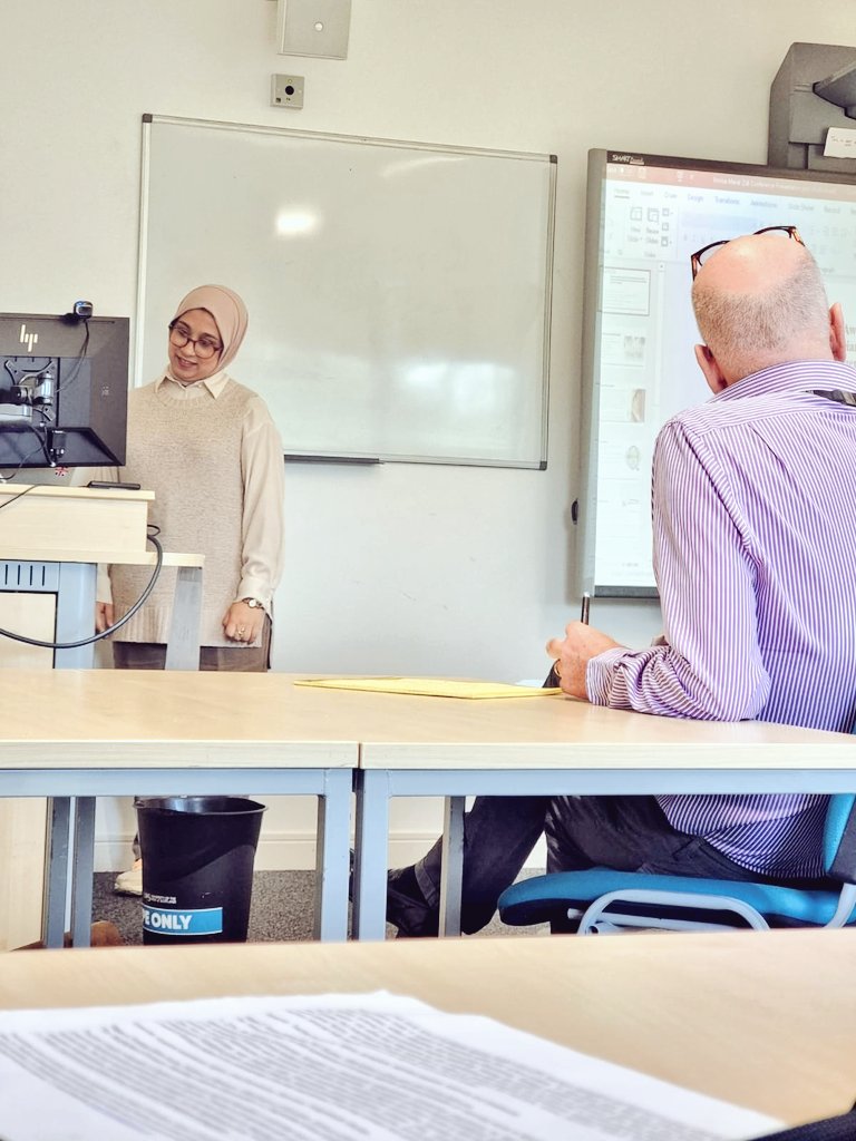 AminaManel1's tweet photo. It was such a great honour for me to present my PhD research project in the 7th ESS Seminar, organized by @YonahMatemba . It was an insightful experience,with a lot of valuable constructive feedbacks. as I was delighted to meet @ProfHolligan
@UWSAyr @UWSeducation @UniWestScotland https://t.co/KGH8szIIT4