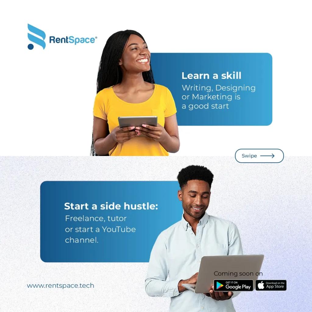 rentspacetech's tweet photo. Are you a Genz, looking for a way to make money?
Here are a few ways you can make money as a young adult.
Check them out.
#rentspacetech
#spacebox
#spacetank
#spacerent
#BBNAllStars https://t.co/E4nKQ33ES0