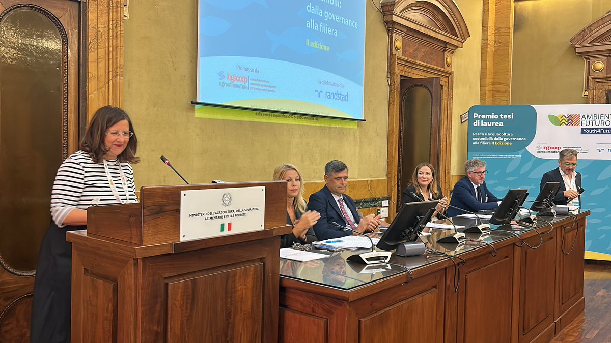 Al via la premiazione delle tesi di laurea sul tema pesca ed acquacultura sostenibili