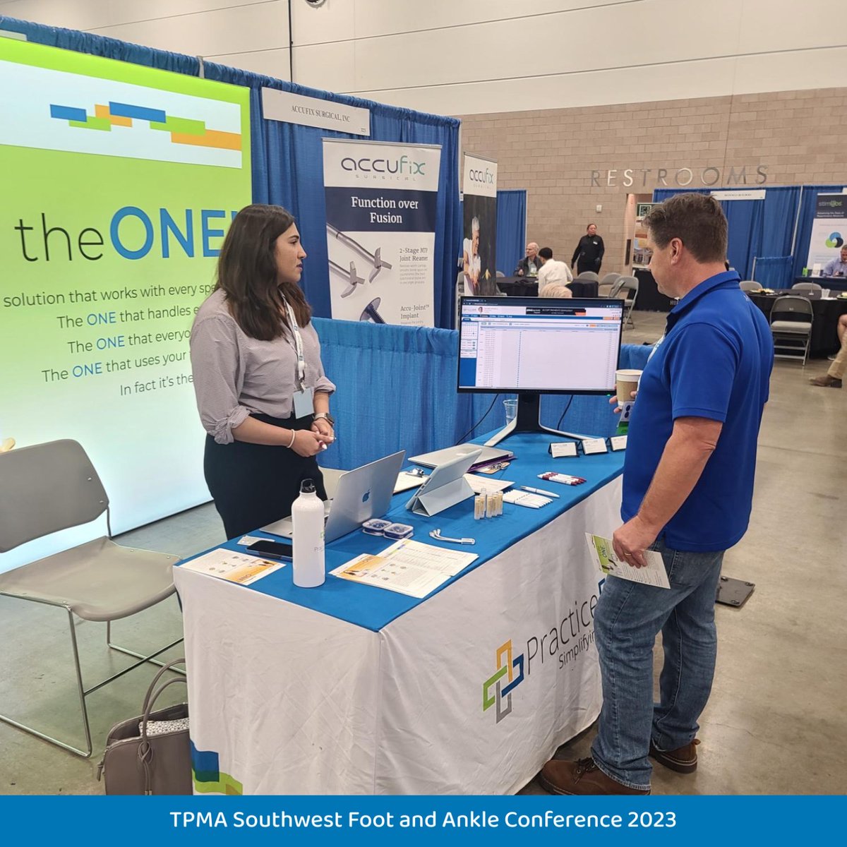 PracticeEHR's tweet image. Practice EHR team exclusively from the TPMA Southwest Foot &amp;amp; Ankle Conference 2023 held from September 21-23, 2023. 

#PracticeEHR #Podiatry #TPMA #footdoctor #pediatricpodiatry #pododiatrics #podiatrist #podiatricmedicineandsurgery #walking #pediatrics #footsurgery