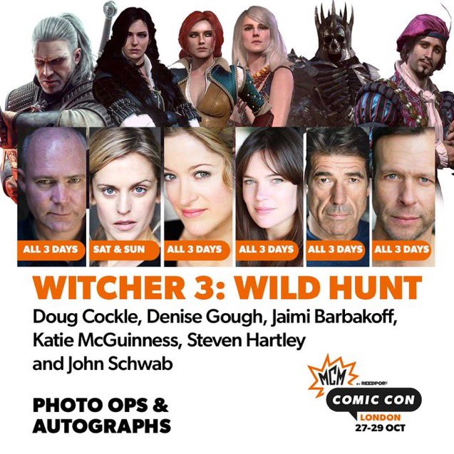 See you there Witcher fans.  !!!!