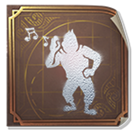 idvlogic's tweet photo. [Q&amp;A]
The "Resonance" emote, which is exclusive to the Gardener, Cowboy, Enchantress, Postman, Entomologist, Soul Weaver, Axe Boy, and Violinist, will be re-released in the shop for this year's Christmas event. https://t.co/GzKXqXkXo6
